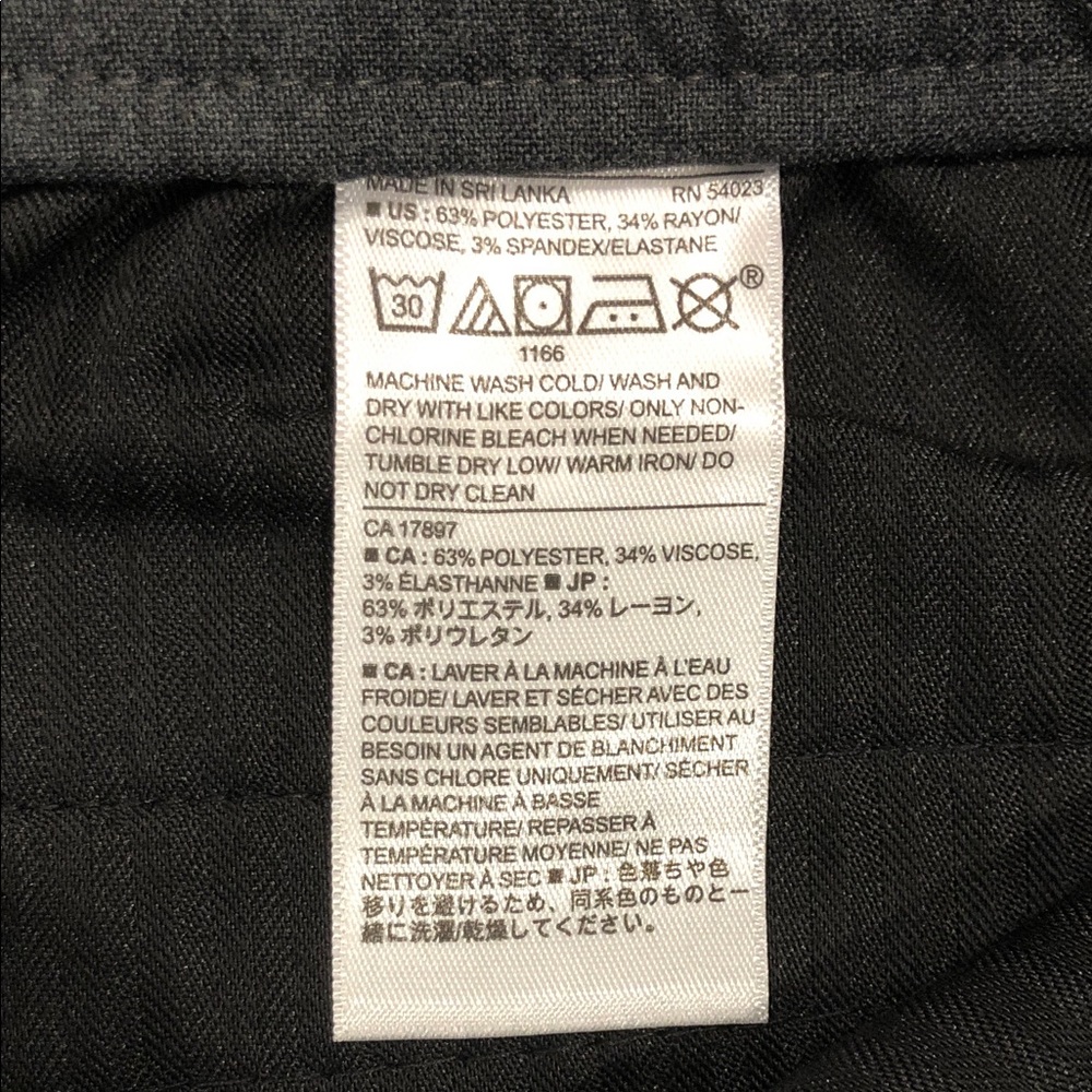 Banana Republic Grey Mason Athletic Tapered Pants - Picture 4 of 6
